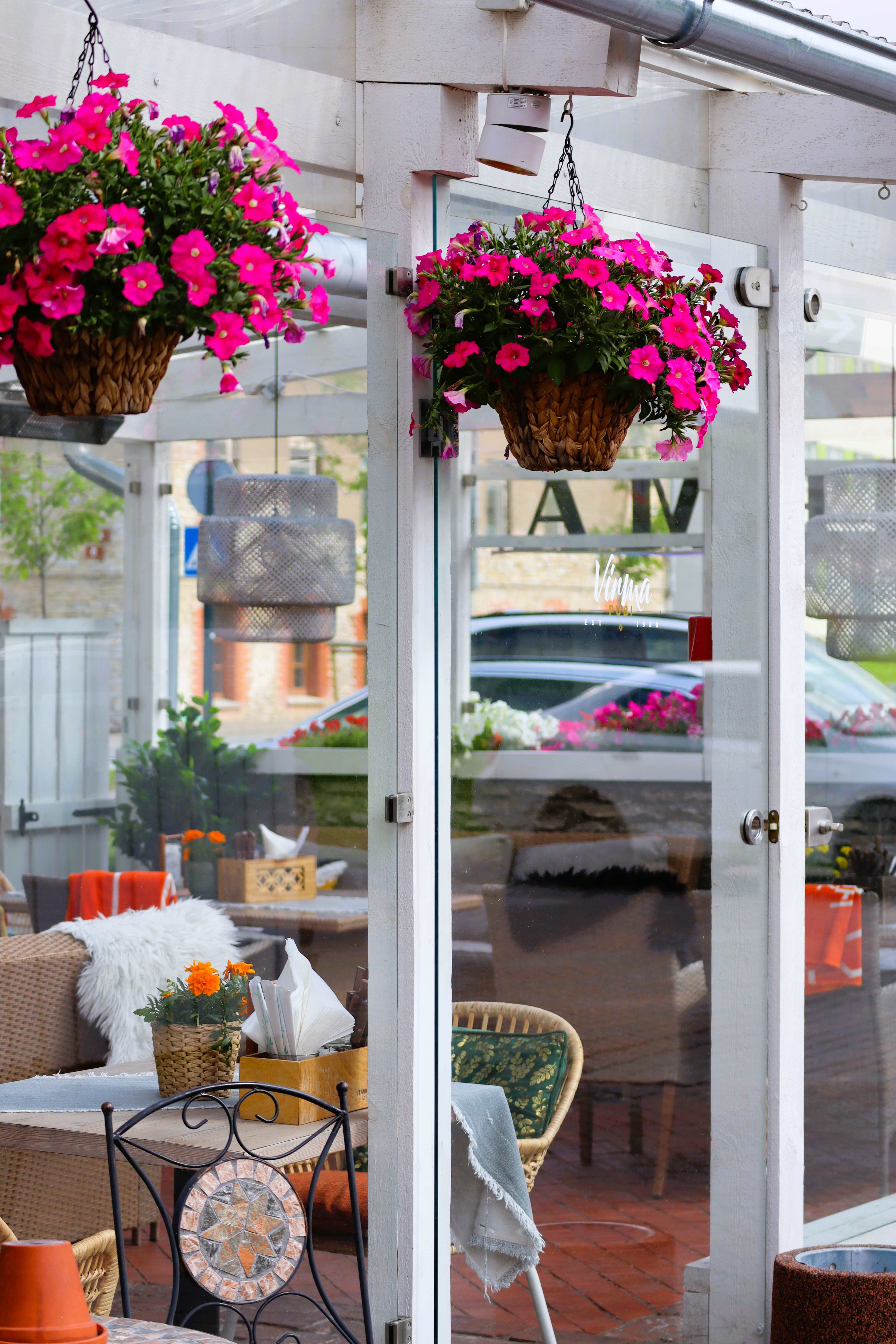 virma pubi roosad amplid terrassil