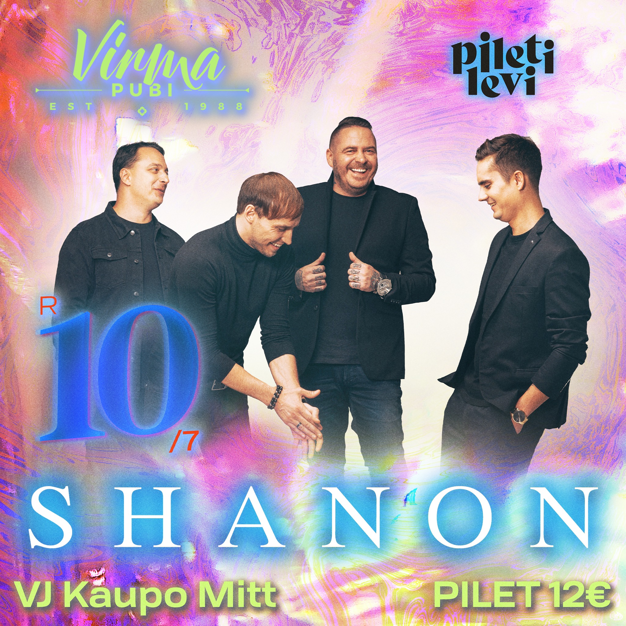 Shanon Virma Pubi 10. juuli Rakveres