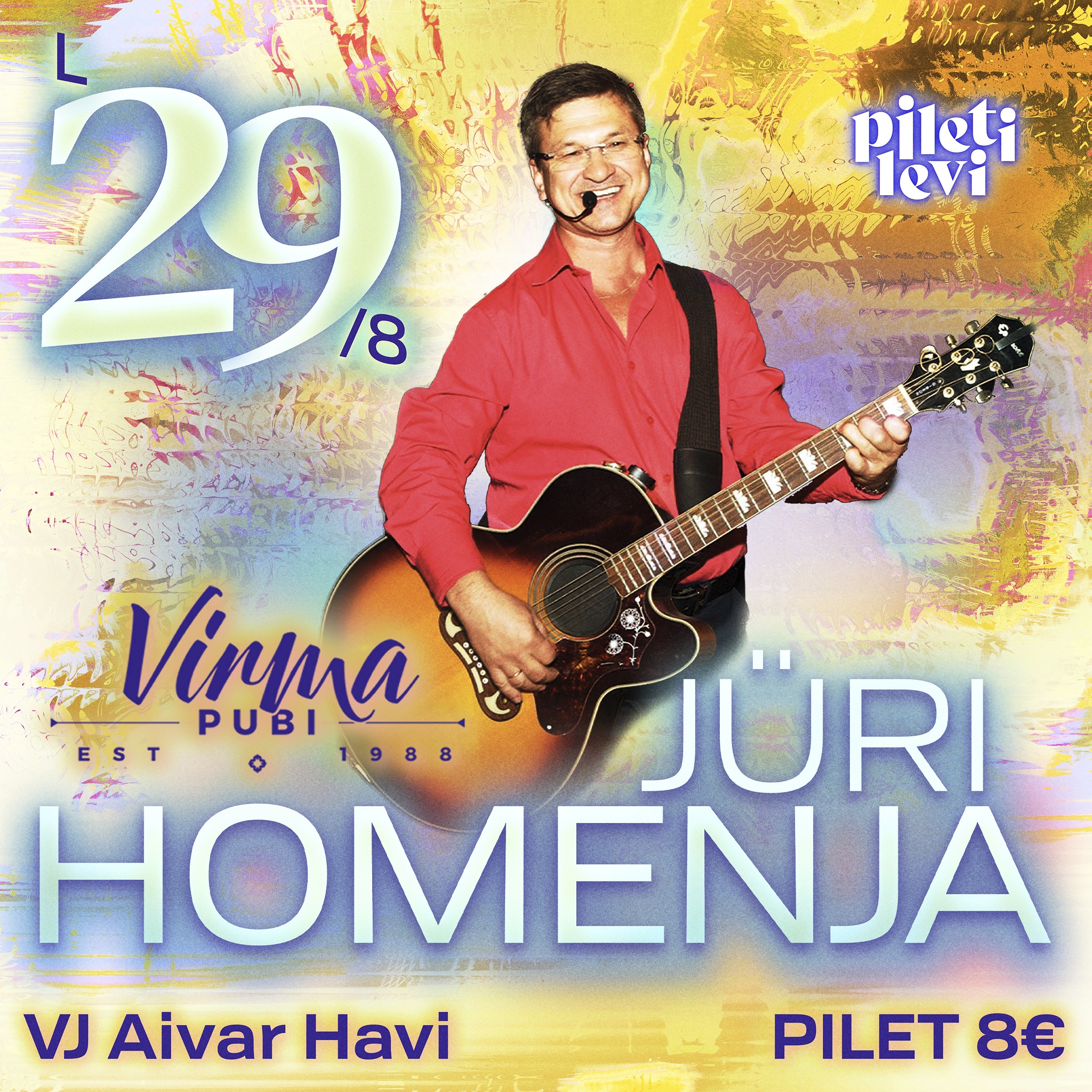 Jüri Homenja Virma Pubi 29. august Rakveres