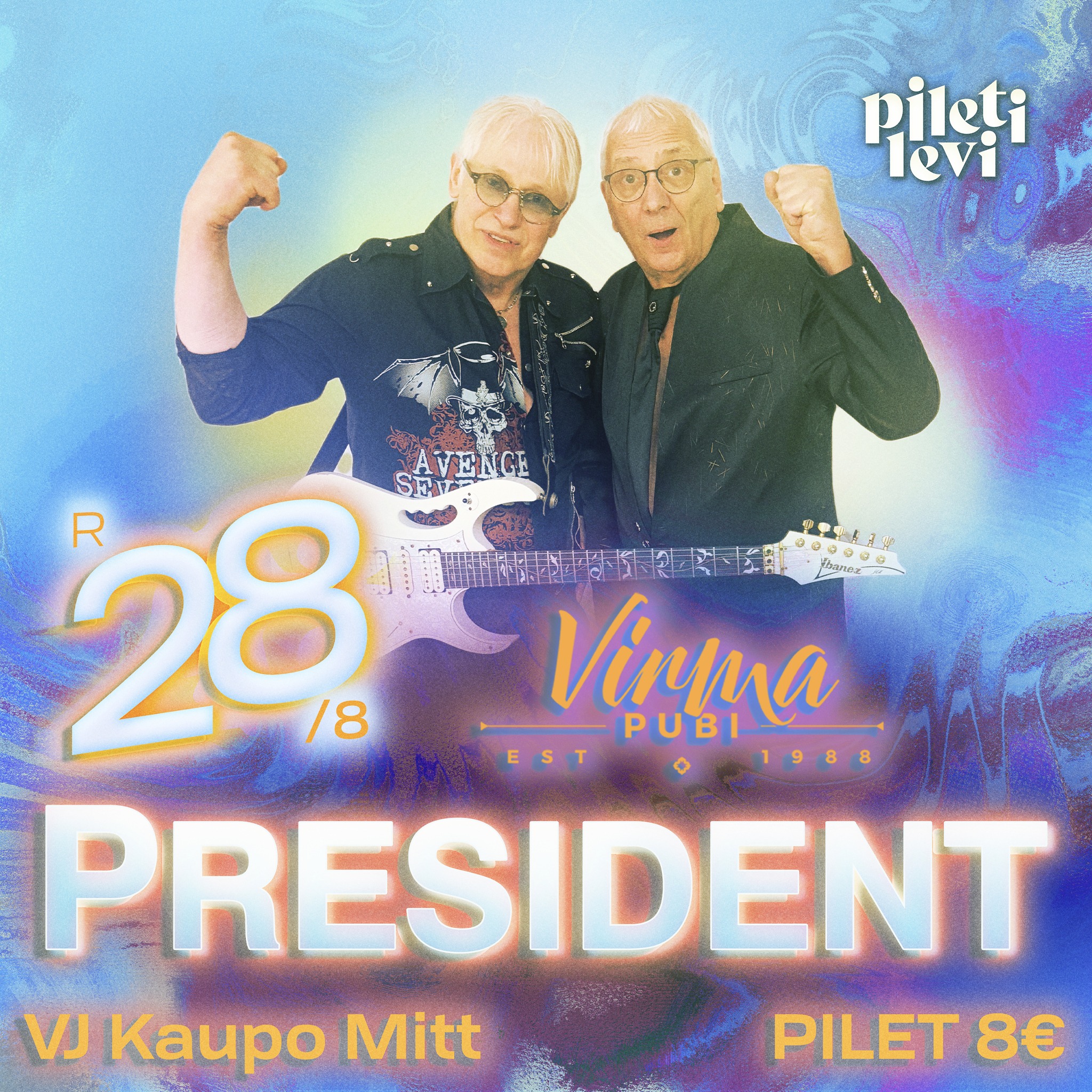 President Virma Pubi 28. august Rakveres