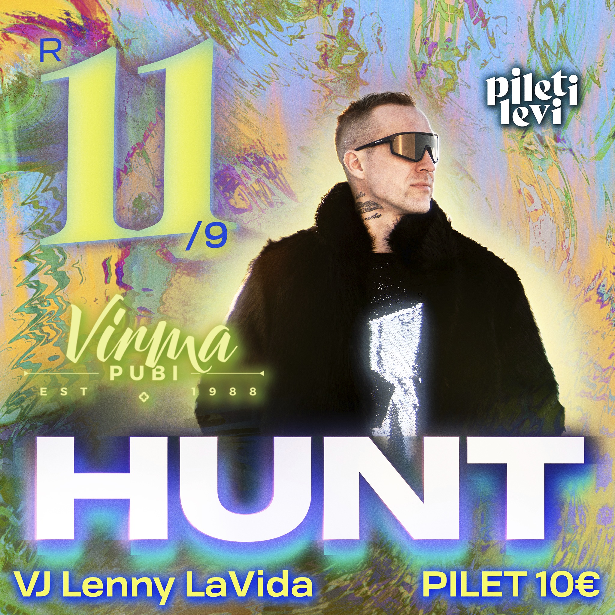 Hunt LIVE Virma Pubi 11. september Rakveres