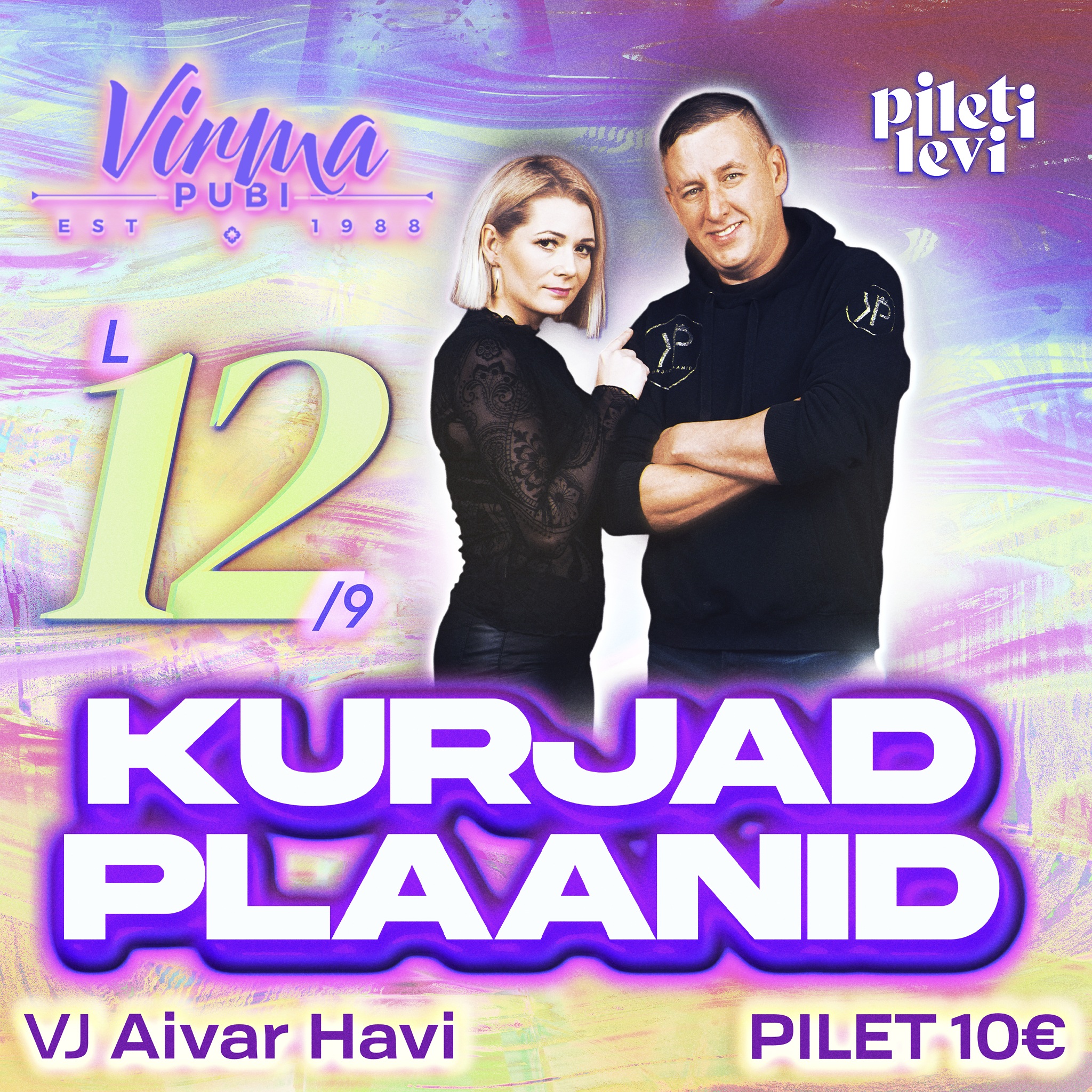Kurjad Plaanid LIVE Virma Pubi 12. september Rakveres